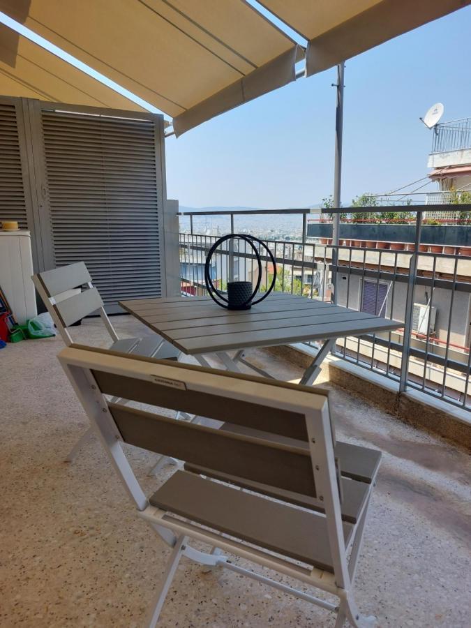 Apartament Όμορφο Ρετιρέ Στον Λυκαβηττό Με Θέα Την Αθήνα. Zewnętrze zdjęcie